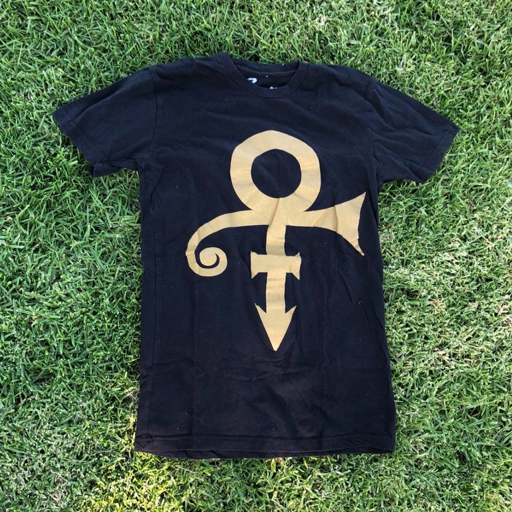 Prince Black Short Sleeve Tee